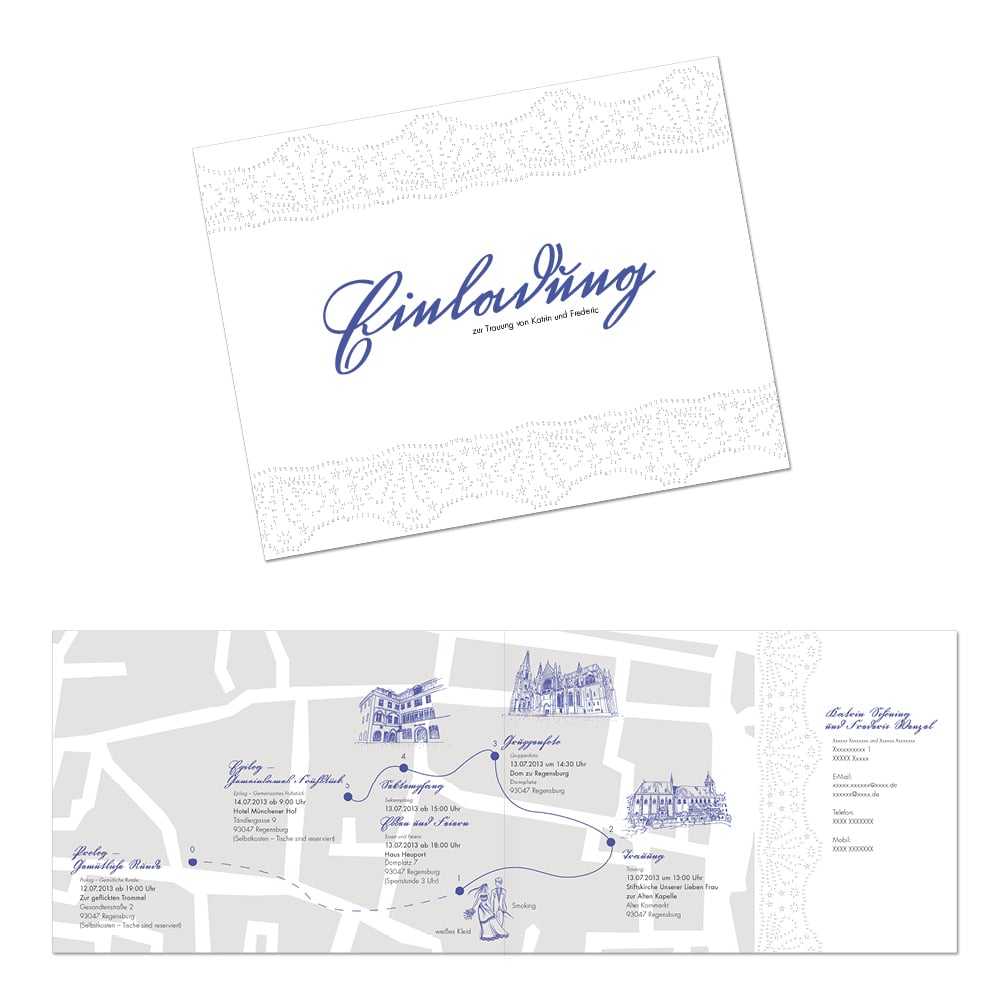 Hochzeit Einladung Papeterie Event