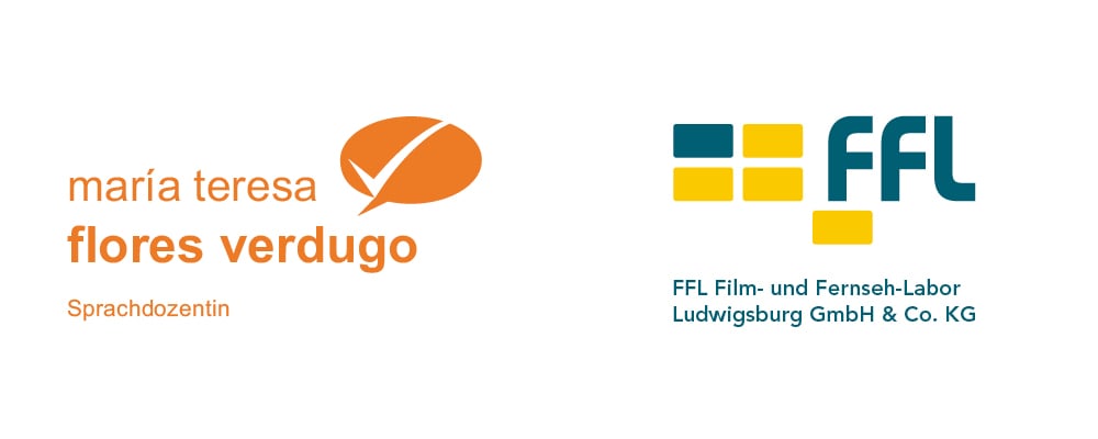 Logo Design Flores Sprachdozent, FFL