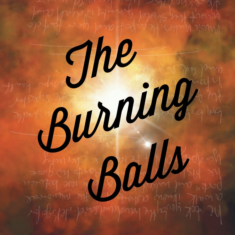 Redesign Band The Burning Balls LP CD Artwork Merchandise