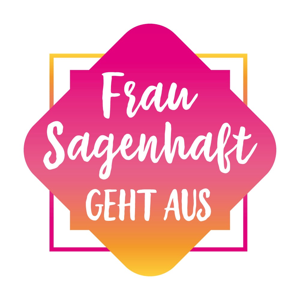 Frau Sagenhaft geht aus - Logo Design & Facebook