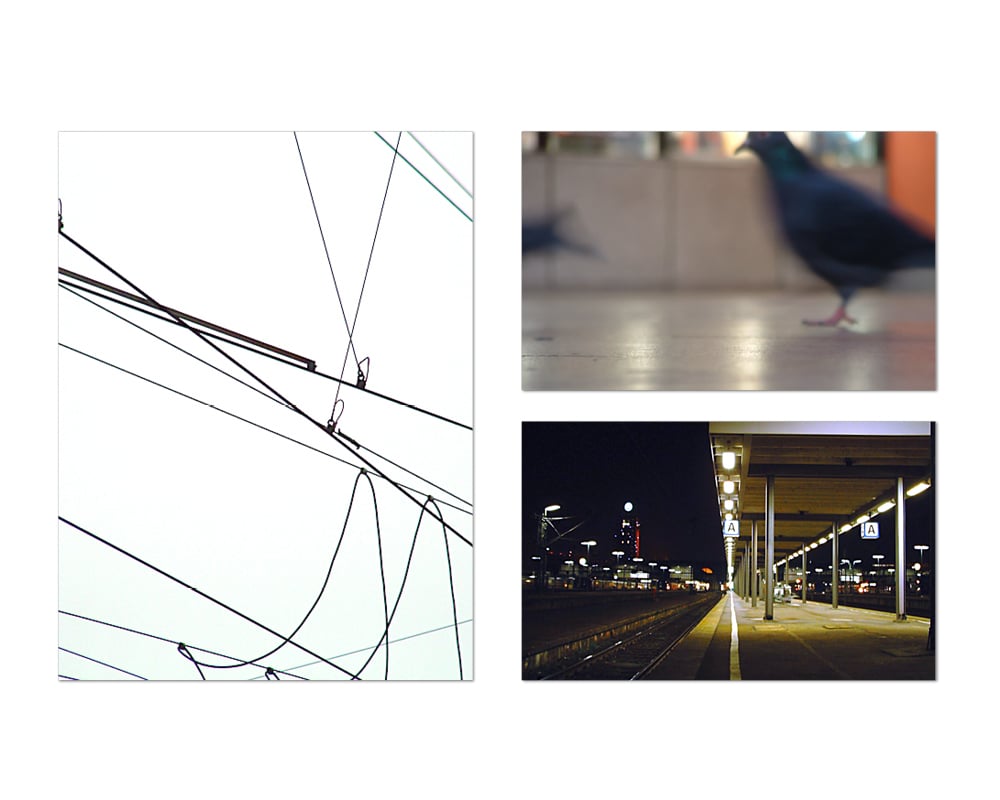 Fotografie Studium Ästhetik Fotoshooting Bahnhof Stuttgart